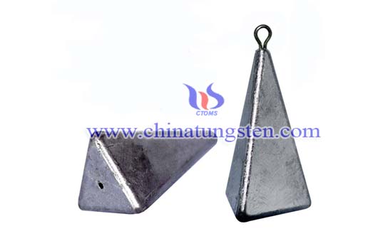 Tungsten Pyramid Fishing Sinkers Picture